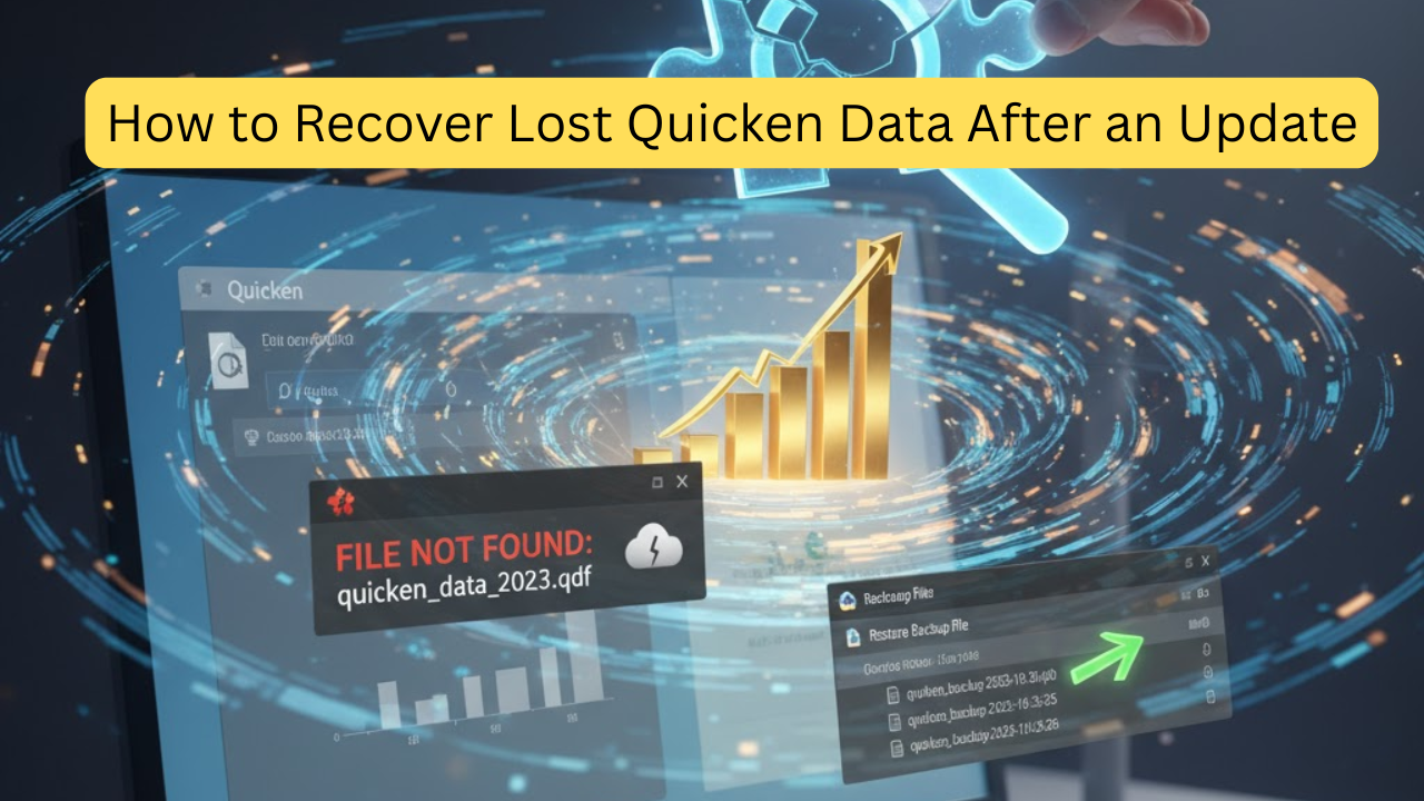 How to Recover Lost Quicken Data After an Update