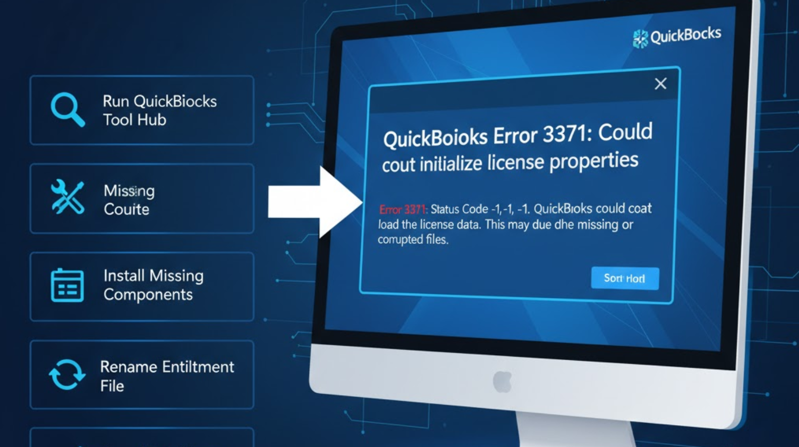 fix QuickBooks Error 3371